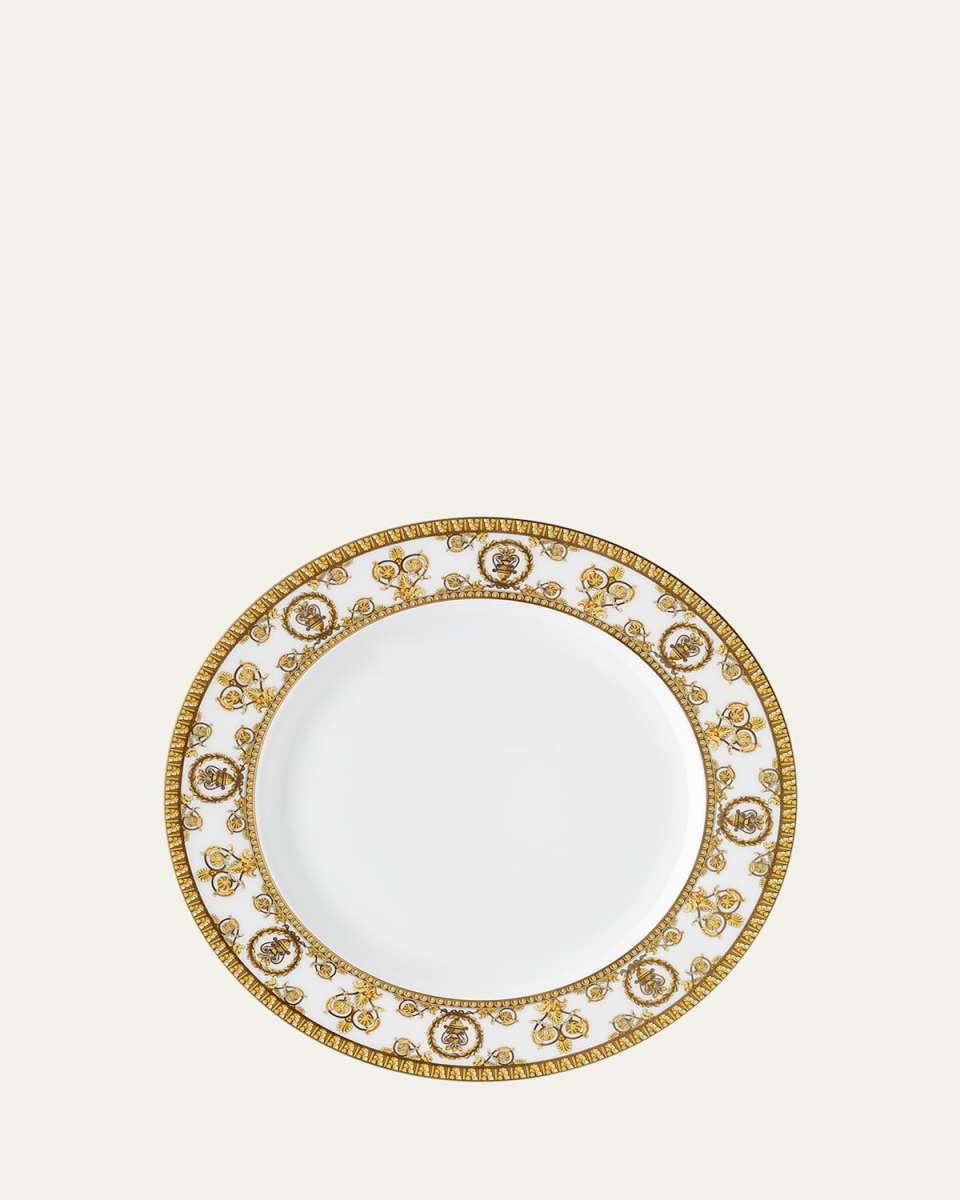 I Love Baroque Bianco Salad Plate